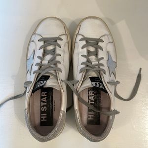 Golden Goose Women’s Hi Star Sneakers, Size 39